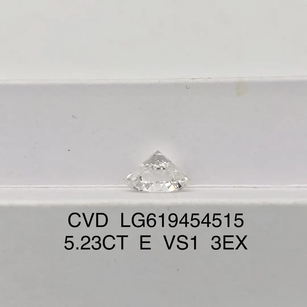 5.23CT Round Lab Diamond - IGI Certified & Perfectly Cut 5