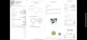 Coup de coeur diamant cultivé en laboratoire 1,74 cmètre fantaisie jaune intense 3