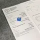 Heart Shape Fancy Intense Blue Diamond 3.26CT VS2 - IGI Certified 5