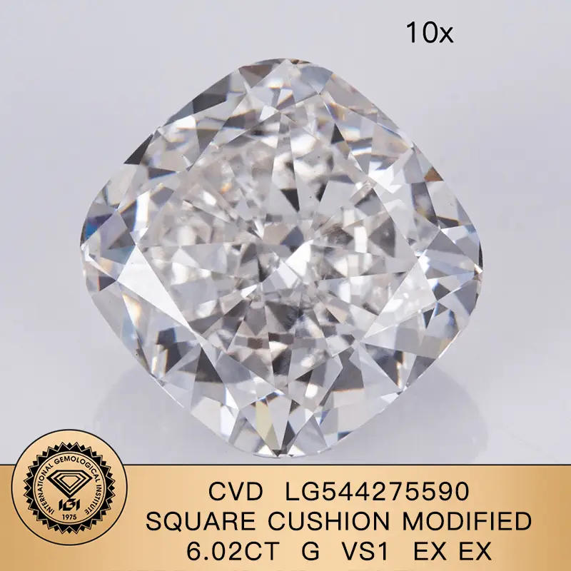 Personalizza cuscino quadrato modificato 6.02carat g vs1 ex lab diamond lg544275590 1