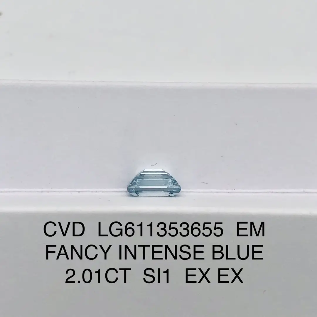 Blue Lab Diamond Collection - IGI Certified, Various Shapes & Sizes 5