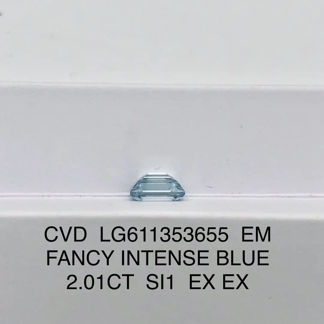 Blue Lab Diamond Collection - IGI Certified, Various Shapes & Sizes 5