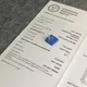Fancy Blue Emerald CVD 1.52CT Lab Diamond with IGI Certificate 4
