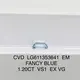 CVD Fancy Blue Emerald Lab Diamond 1.20CT VS1 IGI Certified 6