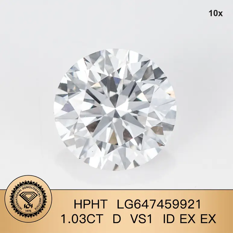 1.03CT IGI Certified Round Lab Diamond - Perfect for Custom Jewelry 5