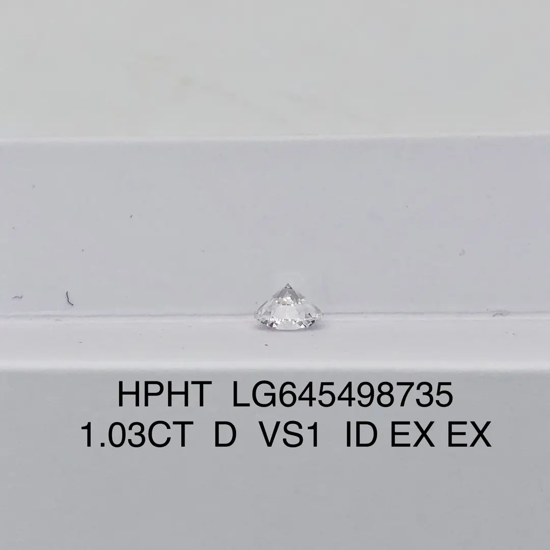1.03CT Round Lab Diamond - IGI Certified & Customizable 4