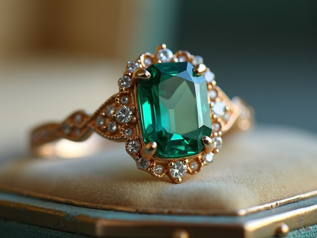 Lab Created Emerald Cut Diamond