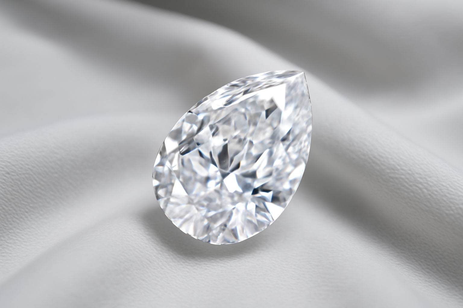 Large Pear Lab Grown Diamond