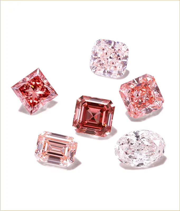 Marquise Pink Lab Diamond