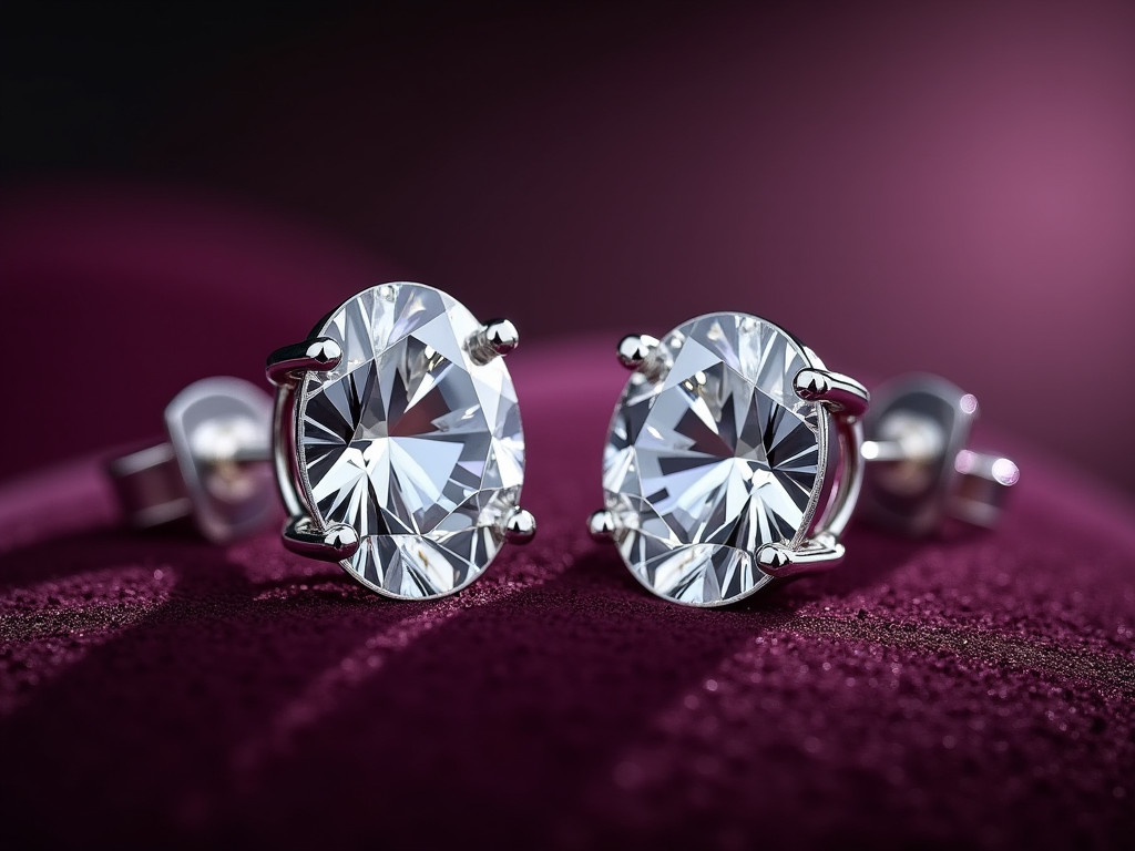 Lab Diamond Earring-Messi Jewelry