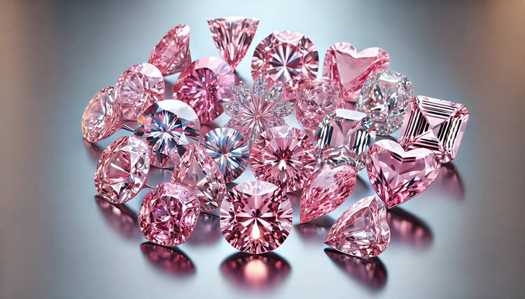 Pink Lab Diamonds-Messi Jewelry