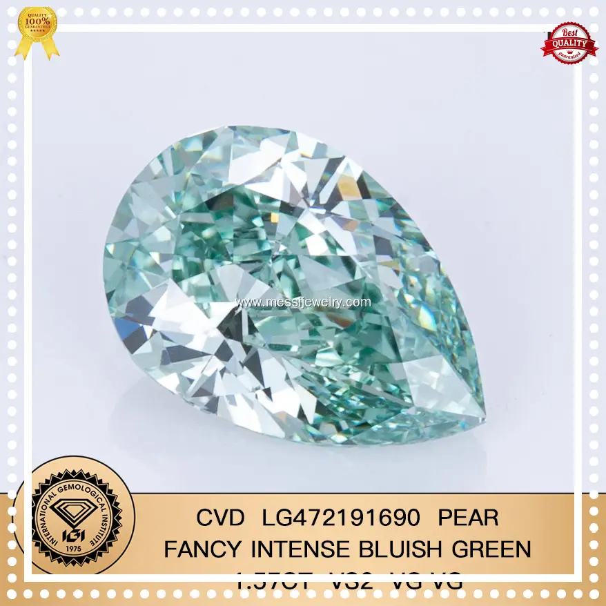 IGI Certified Lab Diamonds: Pear Shaped, 0.3ct-10ct. Contact for Daily Updates 1