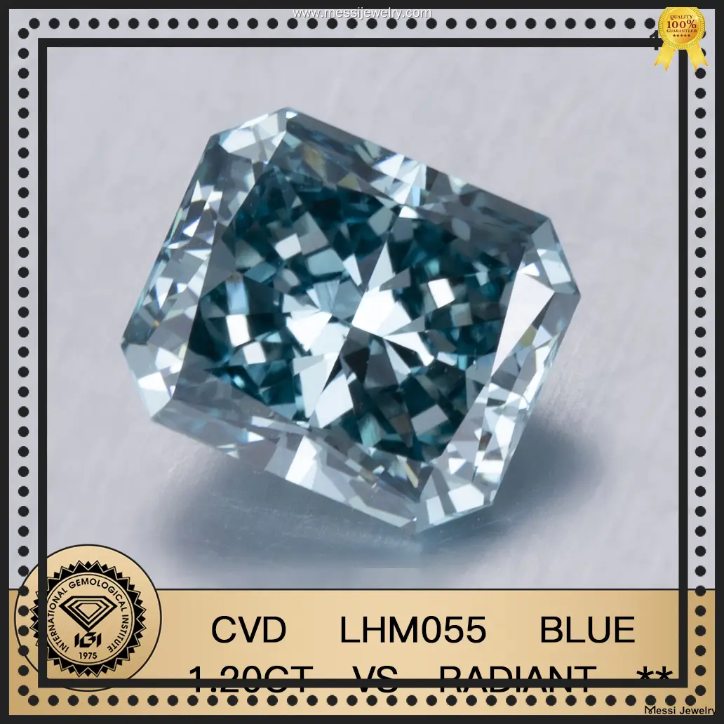 2 Carat Radiant Lab Grown Diamond - GMID Certified 1