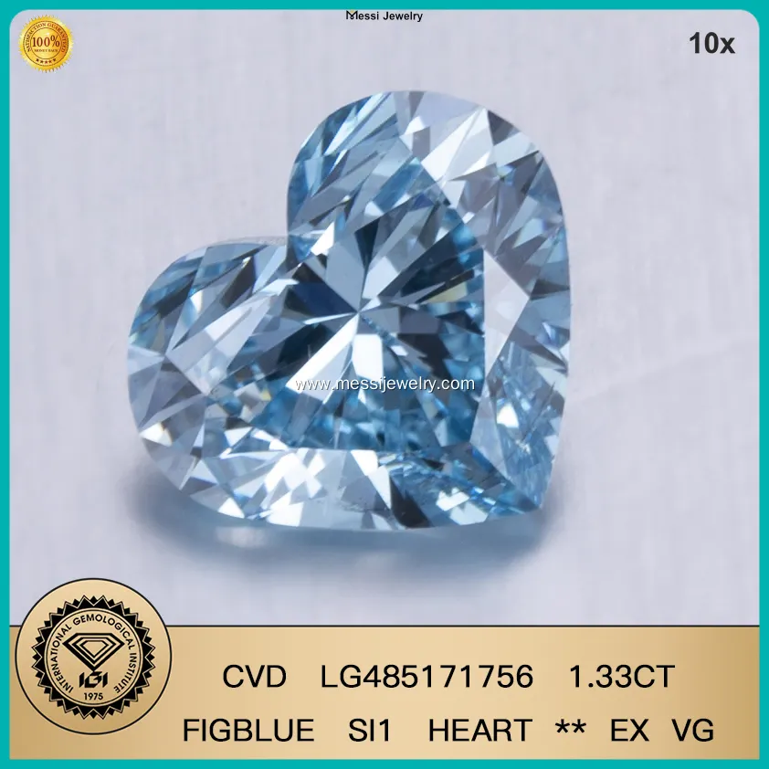 Lab Grown Heart Diamonds: IGI Certified, 0.3 ct - 10 ct. Daily Updates Available 1