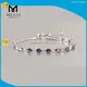 Messi Jewelry Oval Synthetic Emerald & Браслет Moissanite Bolo - классический дизайн & Высокое качество 1