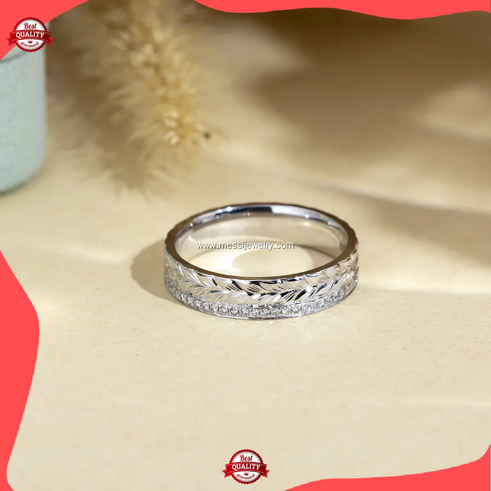 Custom 925 Silver Jewelry with Lab Grown Diamonds: Messi Jewelry 1