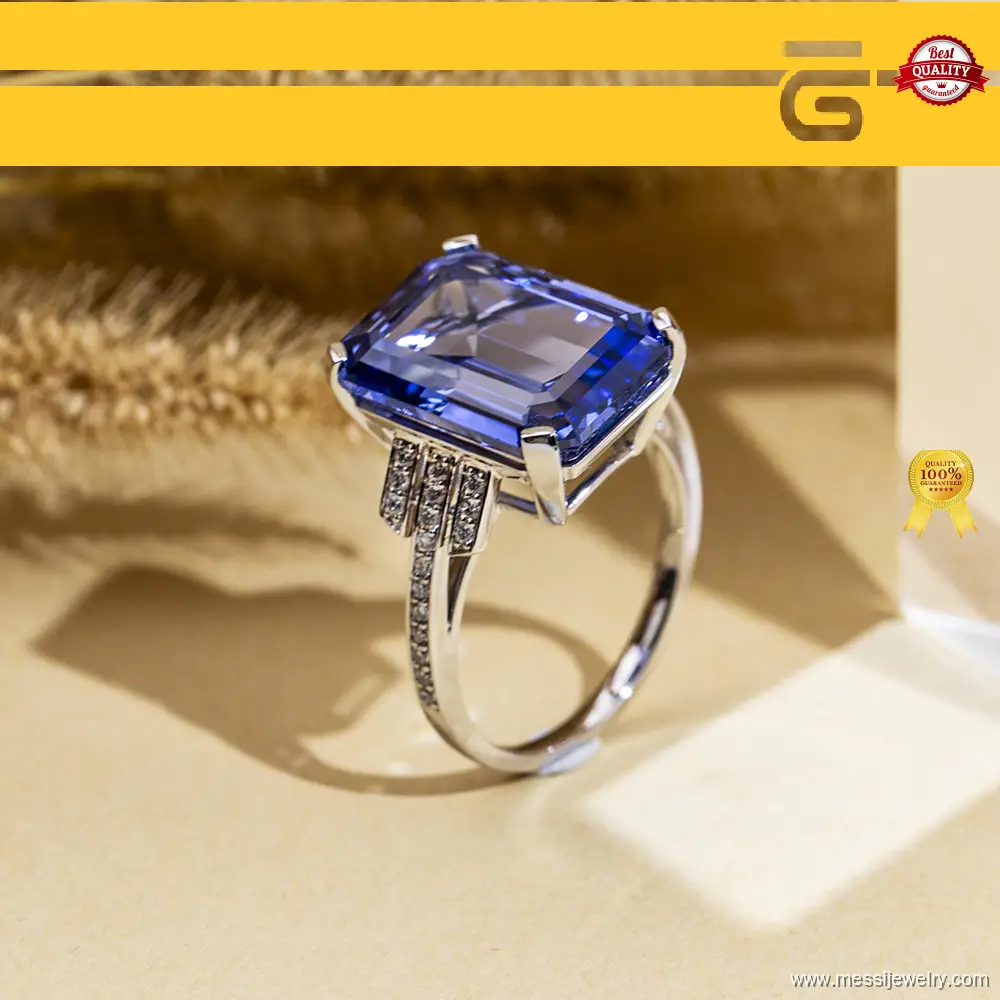 Customizable Lab Grown Diamond Jewelry 925 Silver Gold PT950 - Messi Jewelry 1