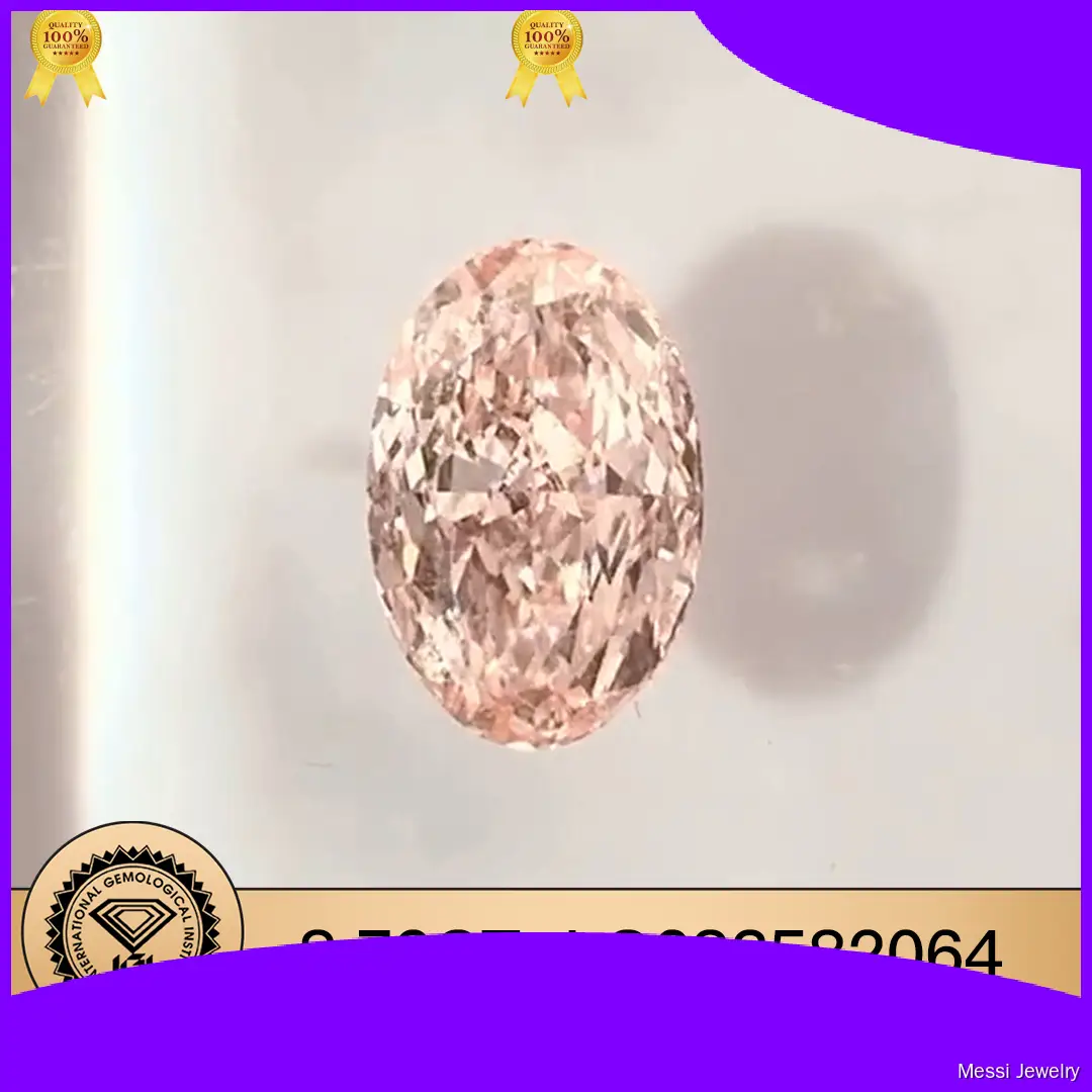 Customize Oval Fancy Pink Lab Diamond 8.79ct with IGI Certificate 1