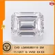 11.12CT G VVS2 Emerald Lab Grown Diamond - IGI Certified 1