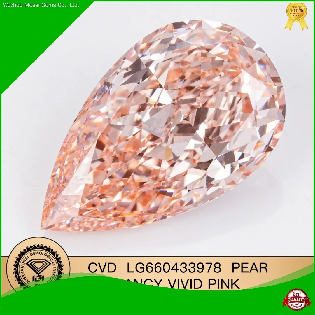 Lab Diamond: Advanced Pear Cut, IGI Certified 1