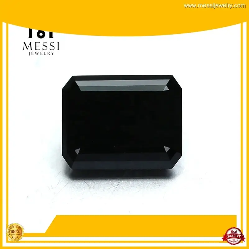 9x7mm Black Moissanite Loose Gemstones - Wholesale Factory Price & Technologically Innovative 1