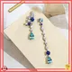 Lab Diamond Pear Cut Earring 18K White Gold - Customized Jewelry 1