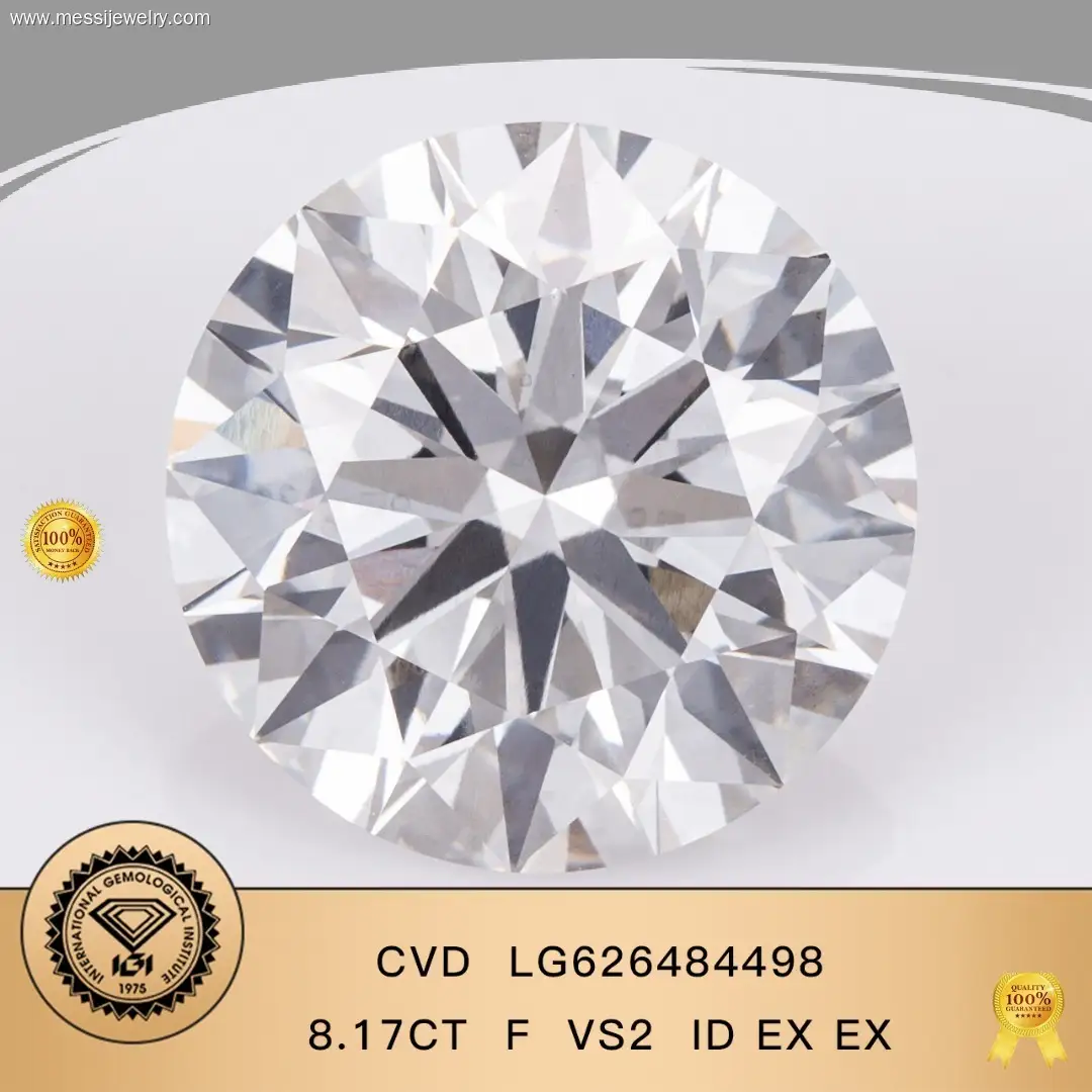 5 Carat Lab Grown Diamonds - Custom Sizes & Shapes Available 1