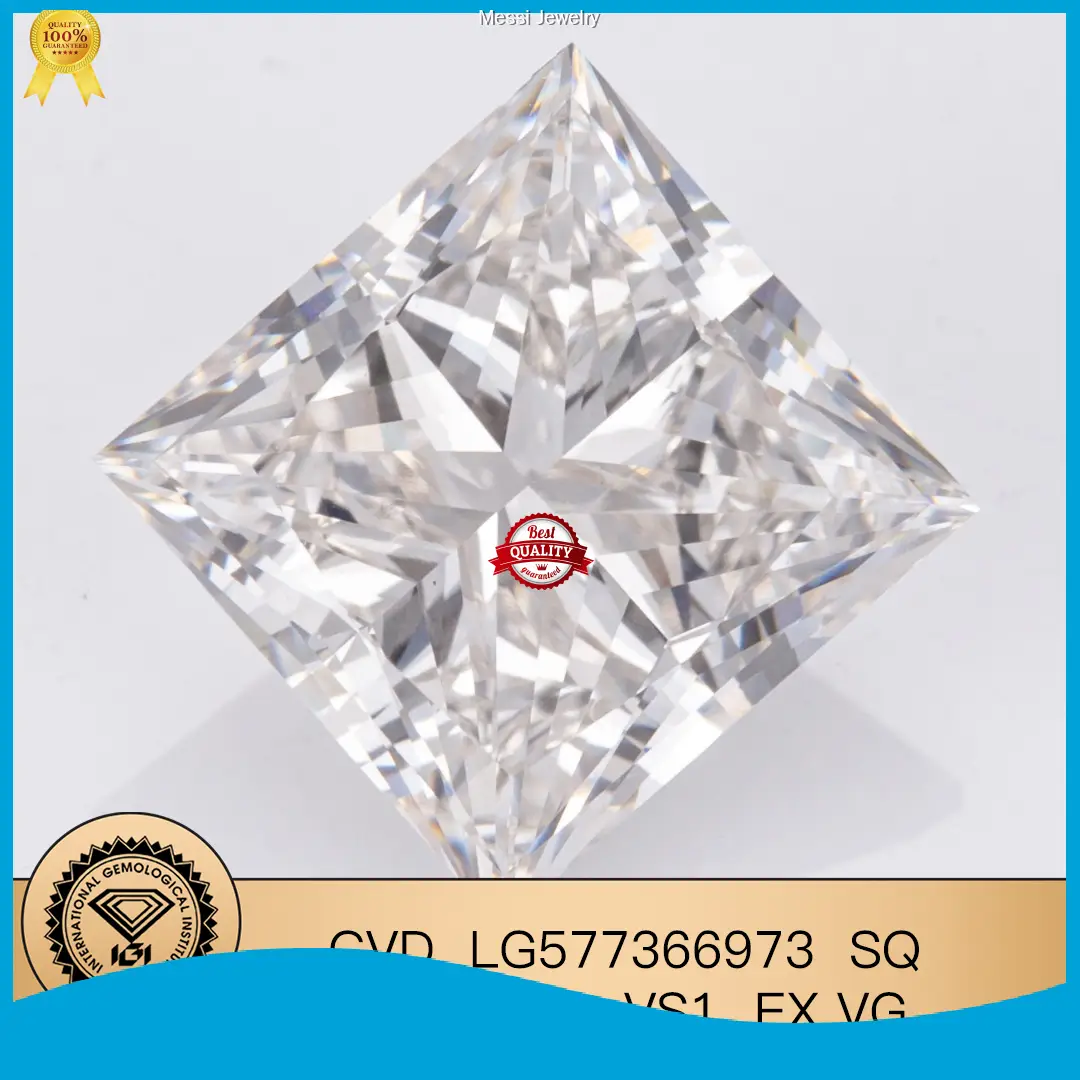 Princess Cut Lab Diamond Rings by Messi Jewelry 1