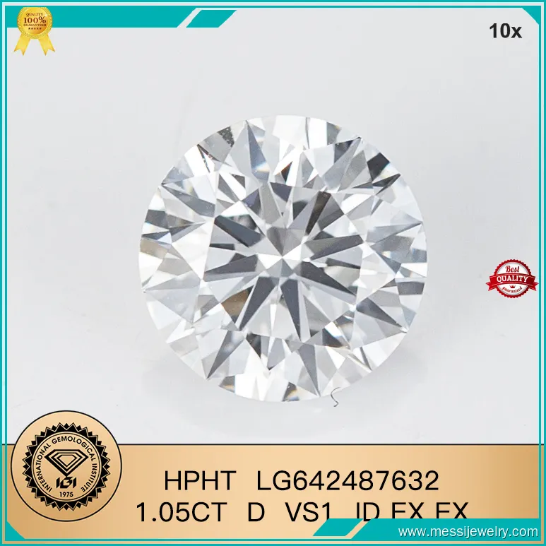 2.5ct Round Lab Grown Diamond - IGI Certified 1