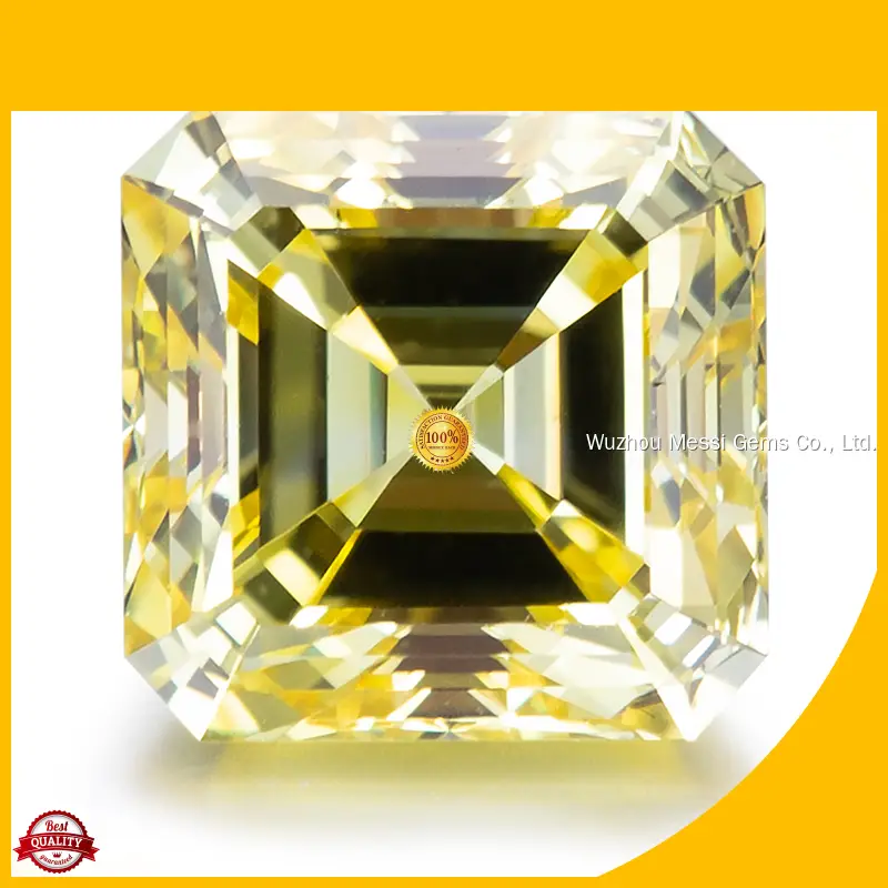Messi Jewelry Asscher Cut Lab Grown Diamond 1