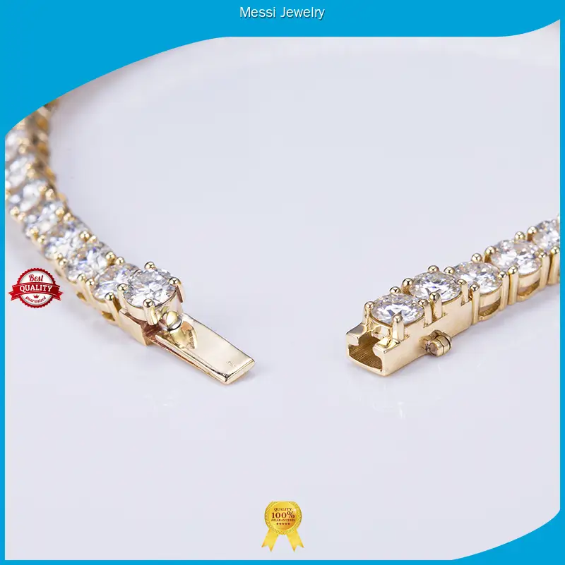 MS-459 10K Rose Gold Moissanite Bracelet - High Quality & Cost Effective 1