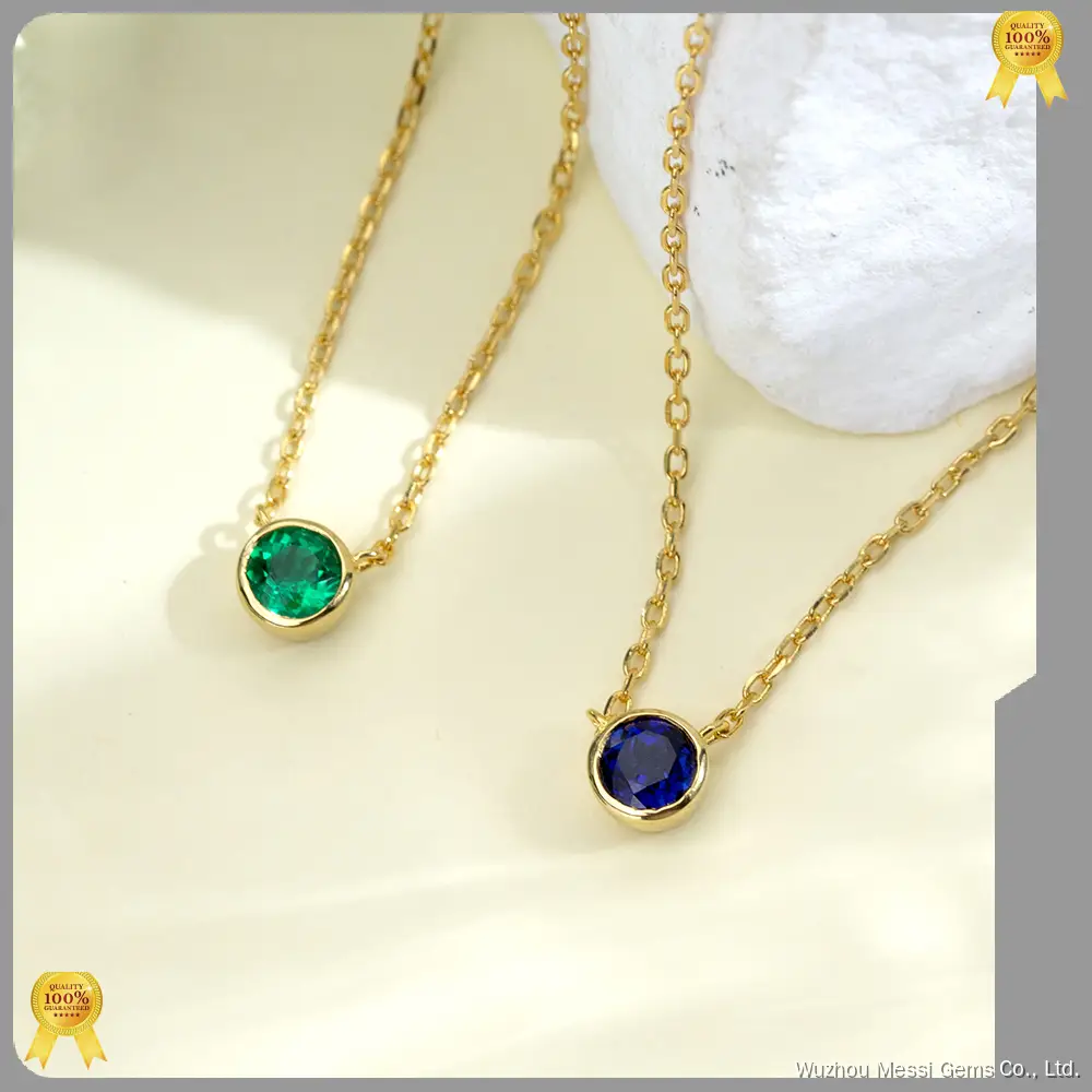 Custom Lab Grown Emerald Jewelry - MOQ 1 Piece 1