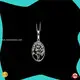 Pohon Perhiasan Messi Kalung Berlian Moissanite 1