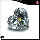 Superior 1.1ct Heart Shape Green Lab Grown Diamond 1