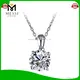 1.0ct Lab Diamond AU750 White Gold Necklace - Lab Grown Diamond Jewelry 1