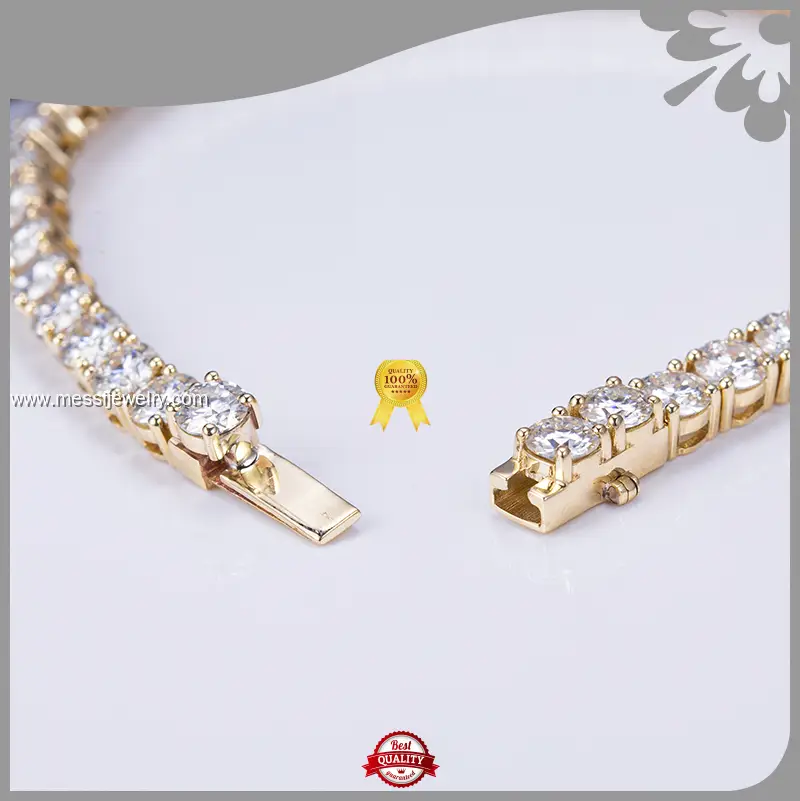 5mm Moissanite Tennis Bracelet in 10k Rose Gold 1