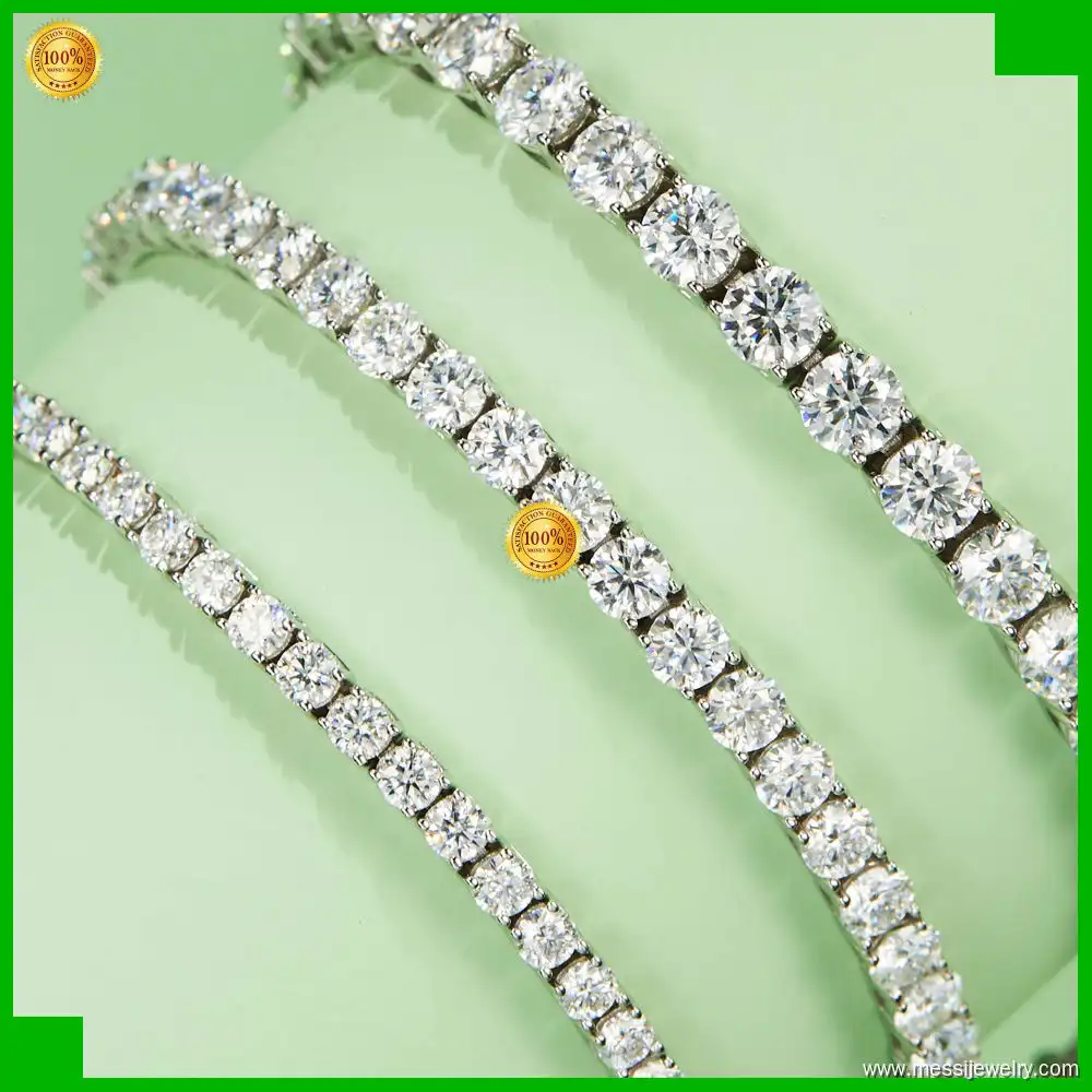10K Gold Tennis Bracelet with Lab Grown Diamonds 1