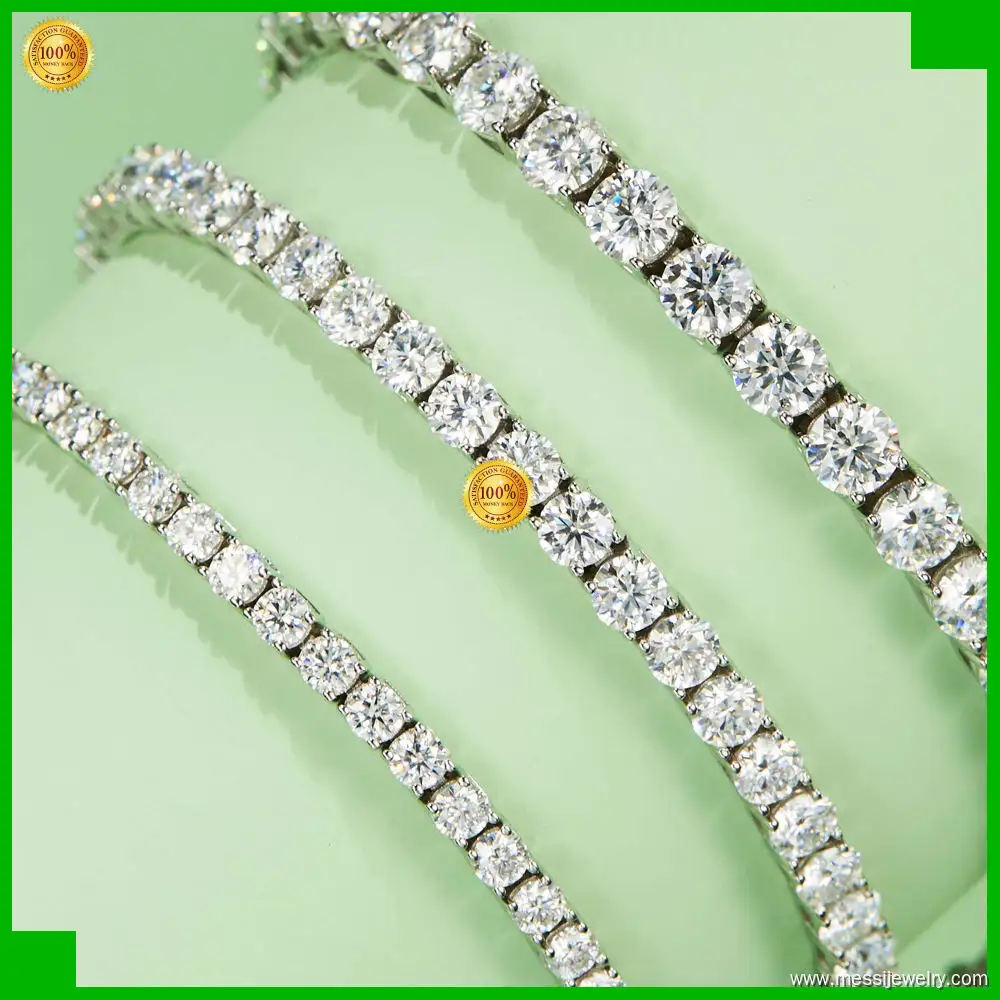 10K Gold Tennis Bracelet with Lab Grown Diamonds 1