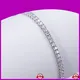 Lab Grown Diamond Bracelet - Customizable 9K/10K/14K/18K Pear Shape - IGI Certified & Perfect Symmetry 1