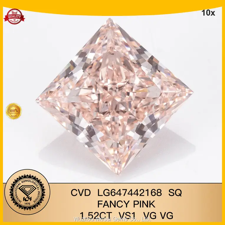 1.52CT Princess Lab Diamond - IGI Certified Diamond Exhibition Grade 1