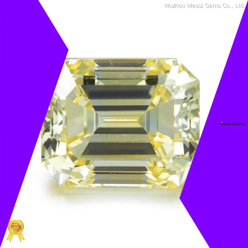 Yellow Lab Grown Emerald Cut Diamond - High Quality & Competitive Price 1