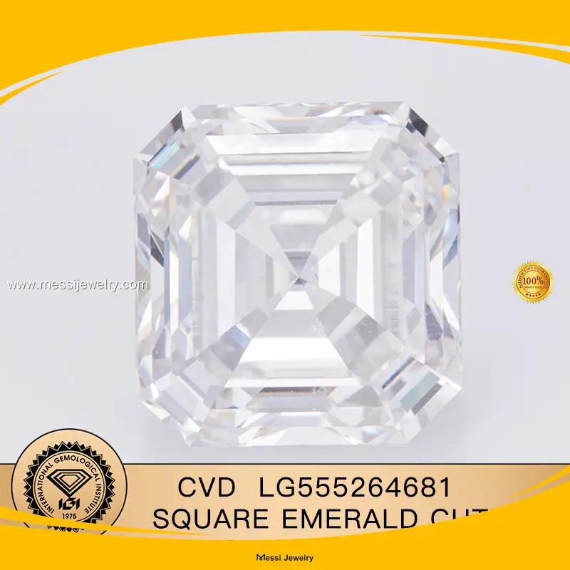 6.02CT Square Emerald Lab Diamond - Professional Customization 1