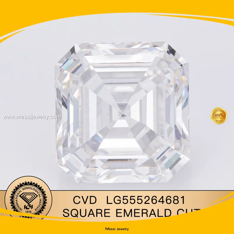 6.02CT Square Emerald Lab Diamond - Professional Customization 1