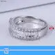 14K Customizable White Gold Lab Diamond Ring - Outstanding Quality & Performance 1