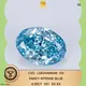 4.53ct Oval Fancy Intense Blue Lab Grown Diamond - IGI Certified 
Customize Your Eternal Gift 1