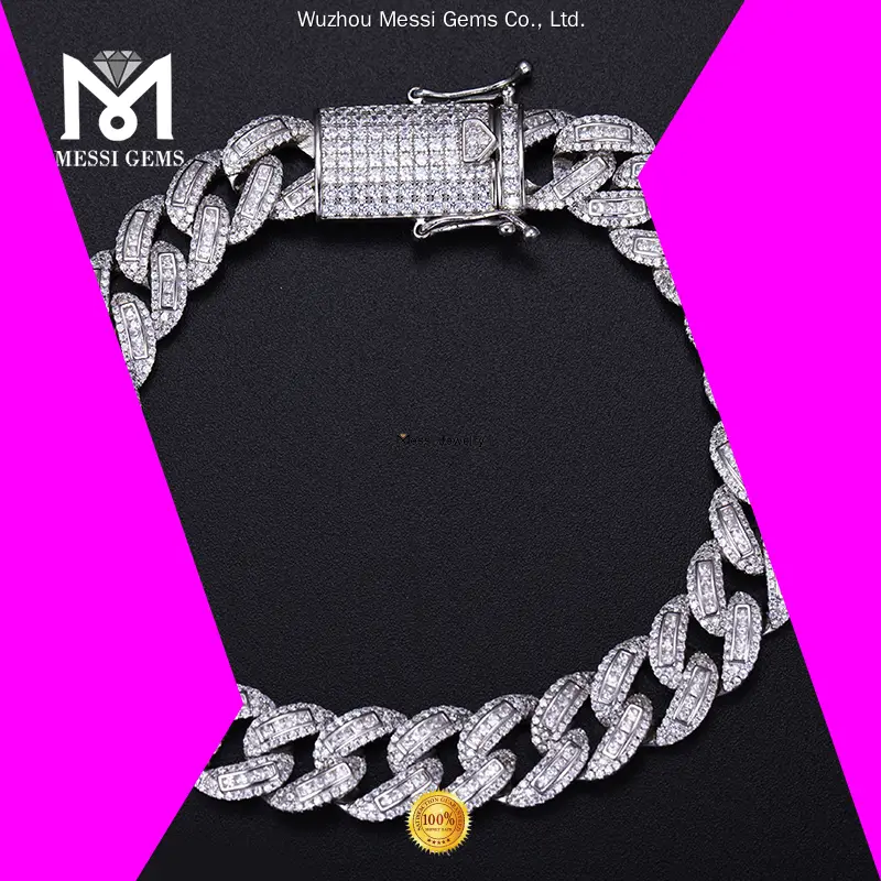 925 Sterling Silver Moissanite Tennis Bracelet - Stable and Durable 1