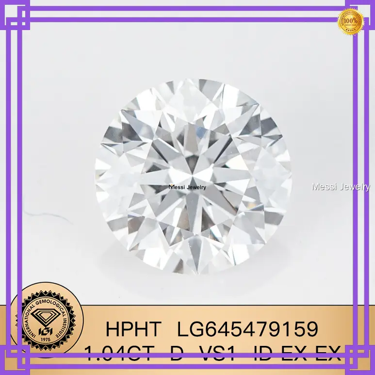 IGI Certified 1.04CT Round Lab Diamond - Customizable Jewelry 1