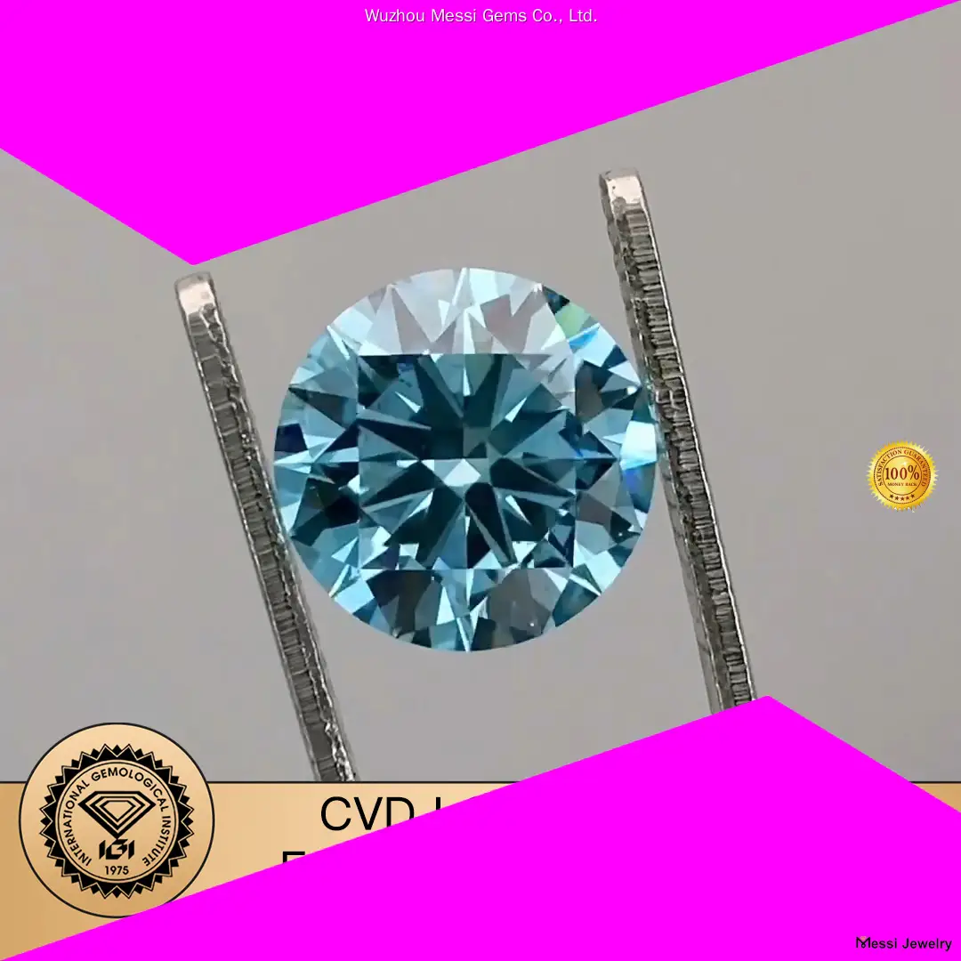 Lab Grown Diamond 4.25CT VS2 Fancy Blue - Christmas Gift 1