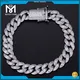 925 Sterling Silver Moissanite Cuban Chain Bracelet - Stable Chemical and Physical Properties 1