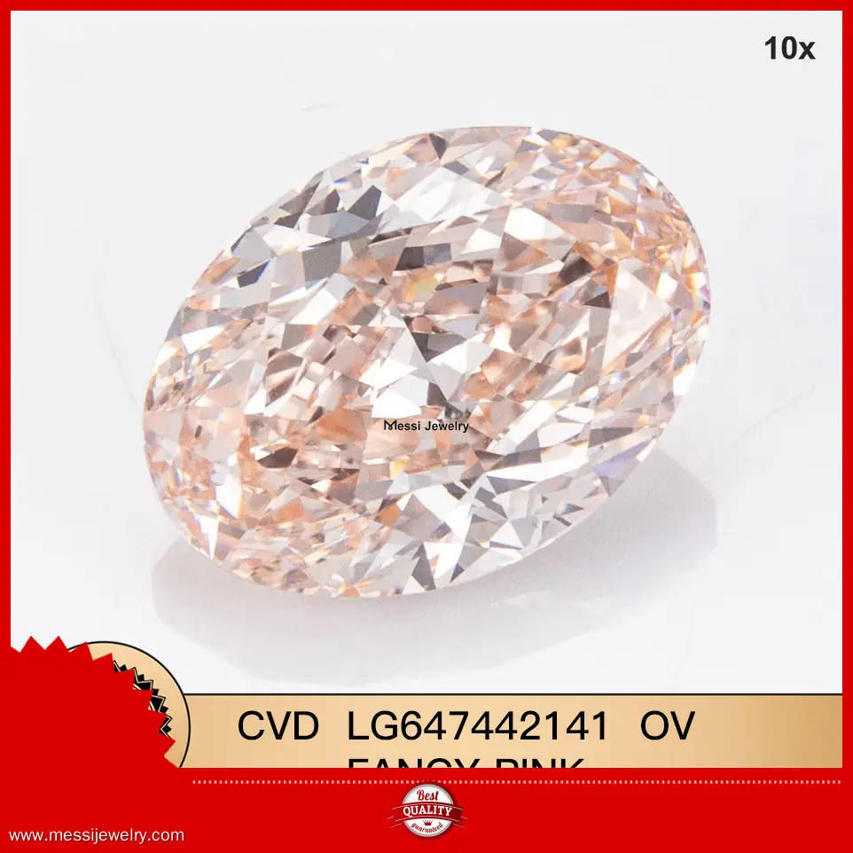 3.63ct Oval Lab Grown Diamond with IGI Certificate 1
